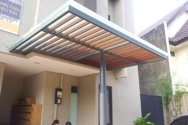 kanopi minimalis kanopi terbaru kanopi teras belakang 1